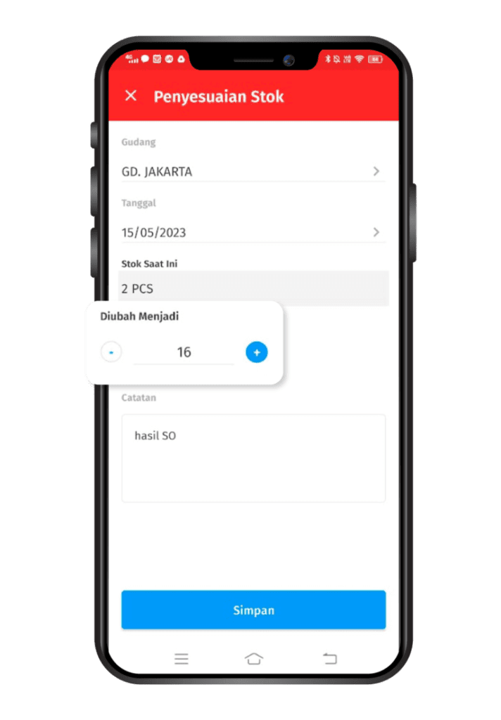 Cara Mencatat Penyesuaian Stok di Accurate Lite