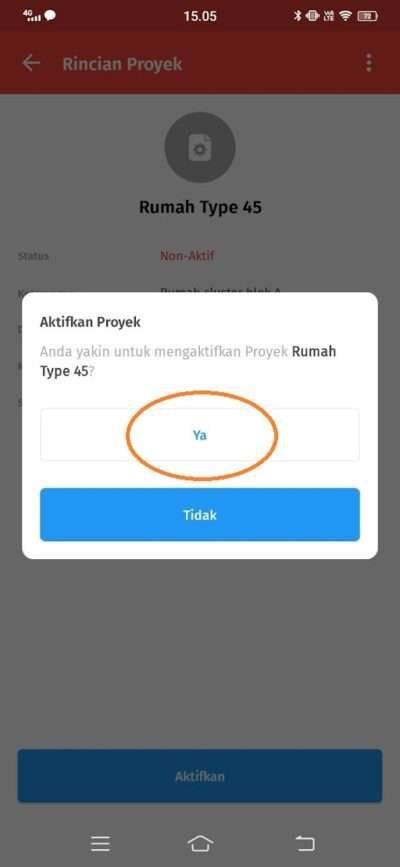 Cara Mengaktifkan Proyek Kembali di Accurate Lite