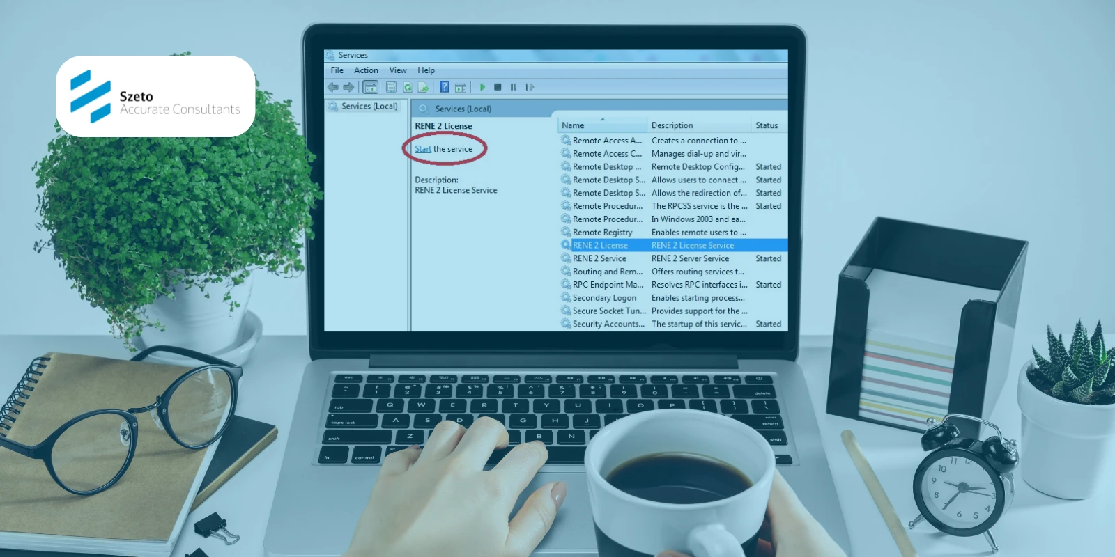 Cara Mengatasi Error RENE License Service belum Start!