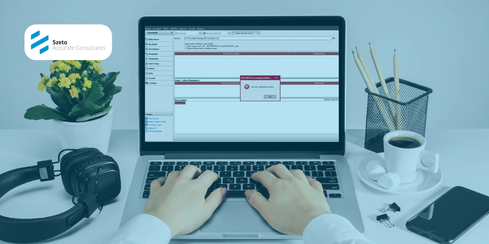Cara Mengatasi Error Saat Impor Data di Accurate RENE
