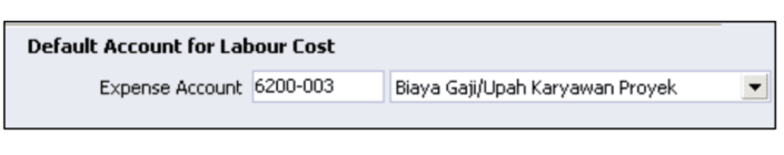 Cara Mengatur Akun Default Project di Database Accurate