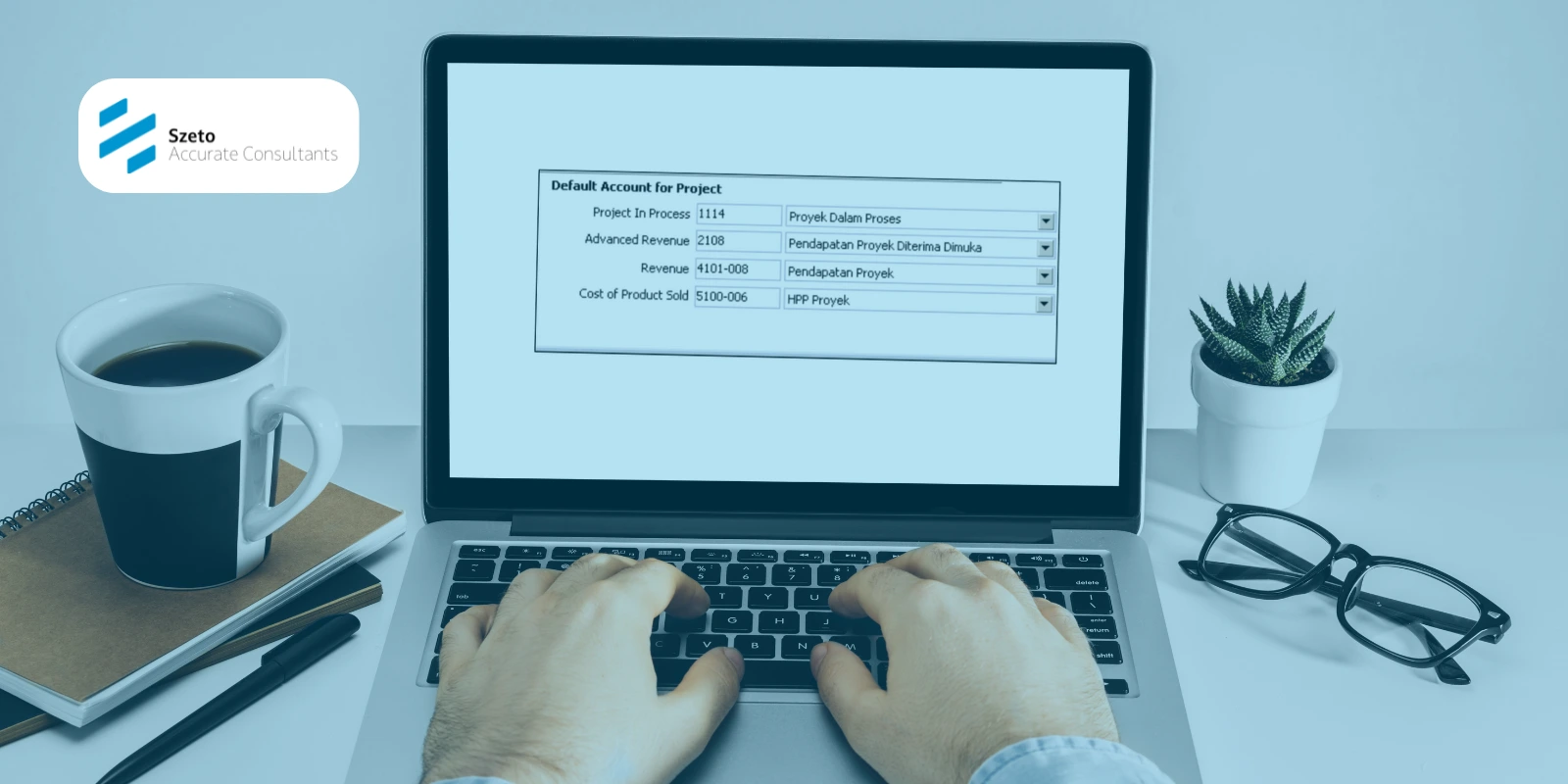 Cara Mengatur Akun Default Project di Database Accurate