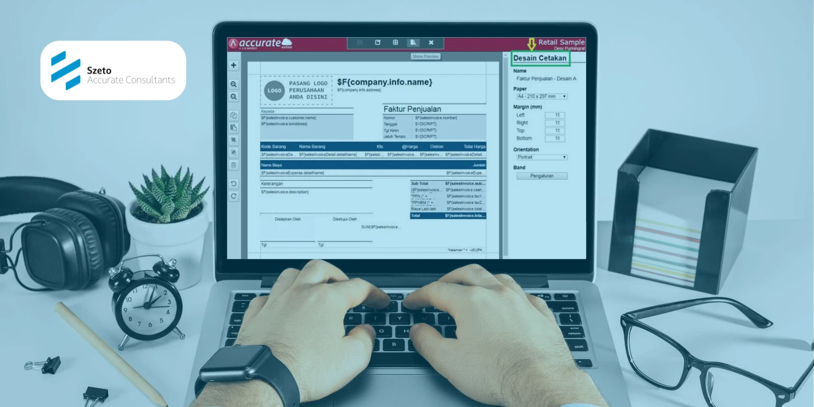 Cara Mengatur Tinggi Tabel dari Detail Item di Accurate