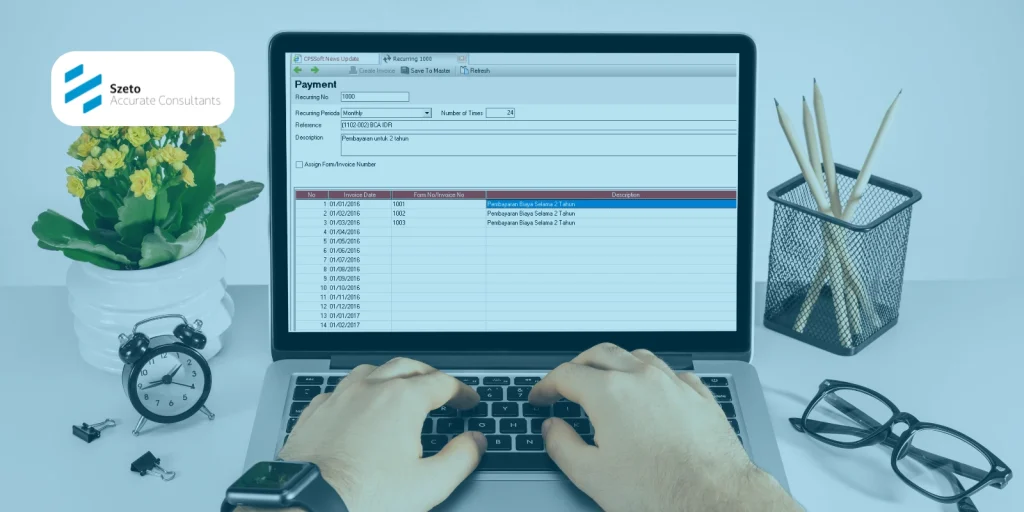 Cara Mengedit Transaksi Berulang pada Accurate