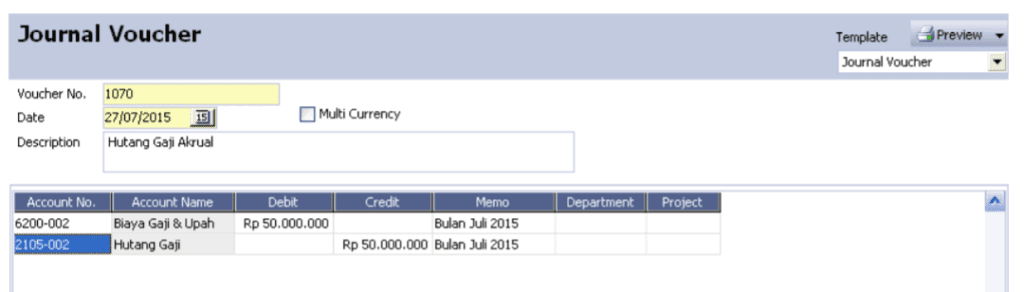 Cara Menggunakan Fitur Memorize Transaction di Accurate