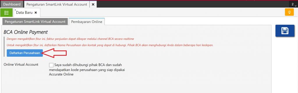 Cara Menggunakan Virtual Account BCA di Accurate Online