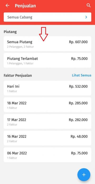 Cara Input Transaksi Penerimaan Penjualan di Accurate Lite