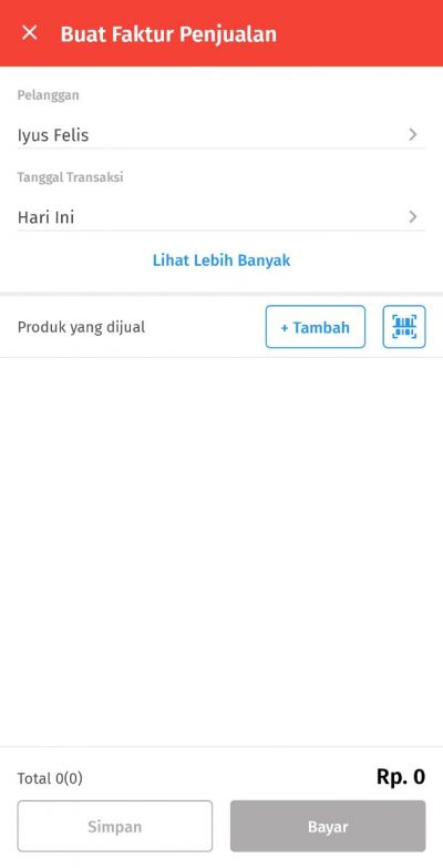 Cara Input Transaksi Penjualan Non Tunai di Accurate Lite