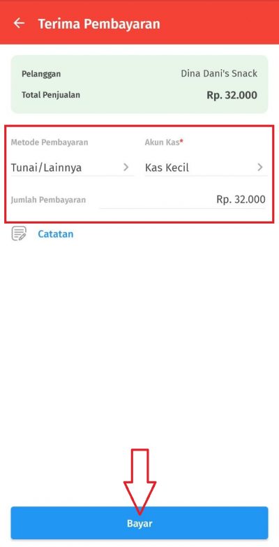 Cara Input Transaksi Penjualan Tunai di Accurate Lite