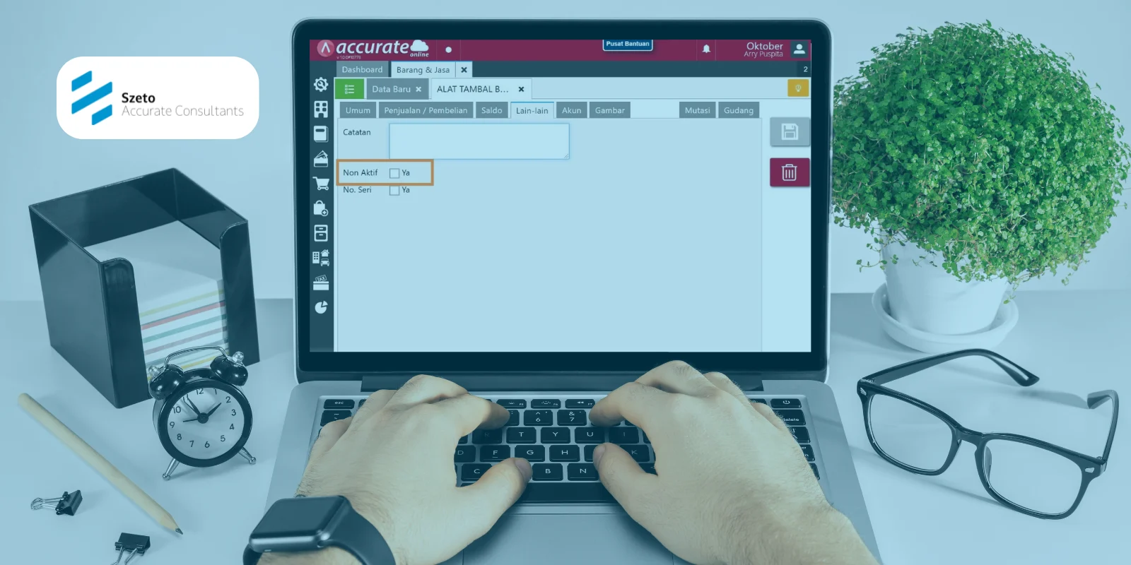 Cara Menonaktifkan Barang dan Jasa pada Accurate Online