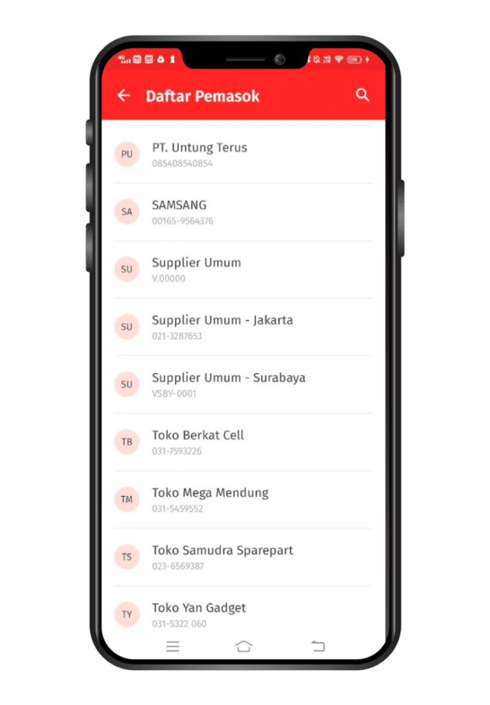 Cara Menonaktifkan Data Pemasok di Accurate Lite