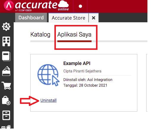 Cara Menonaktifkan Integrasi Melalui API Accurate Online
