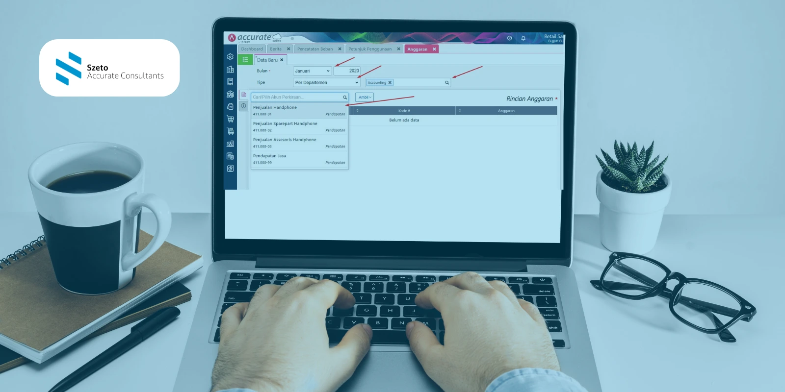 Cara Mudah Membuat Budgeting dengan Software Accurate