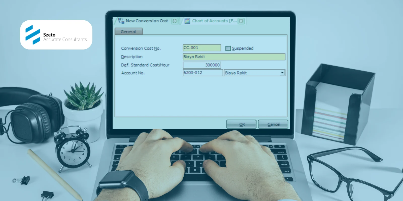 Conversion Cost di Aktivitas Manufaktur pada Accurate 5