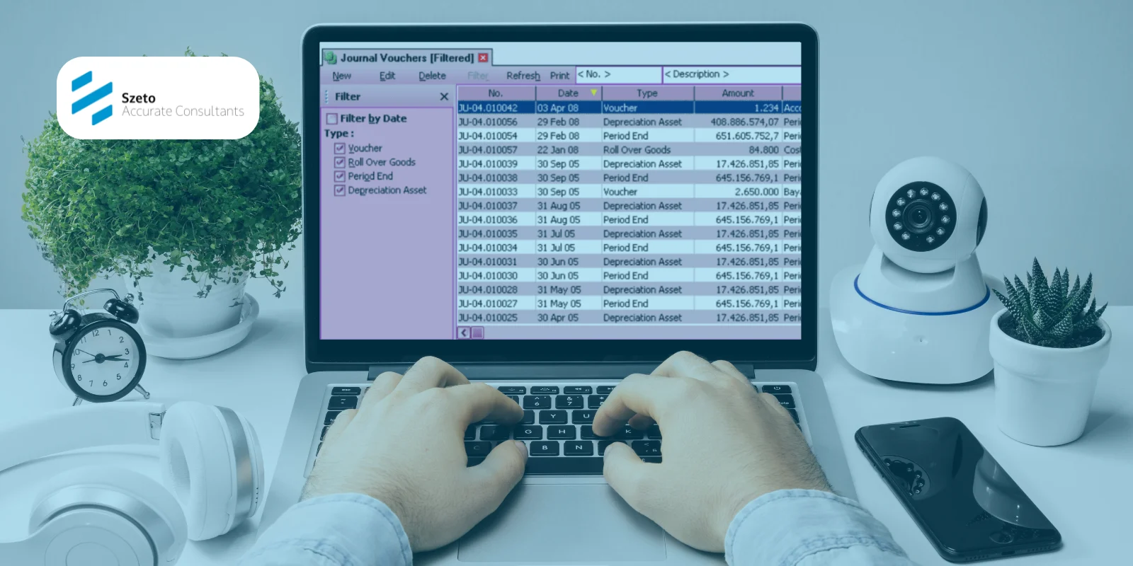 Daftar Bukti Jurnal (List of Journal Voucher) di Accurate 5