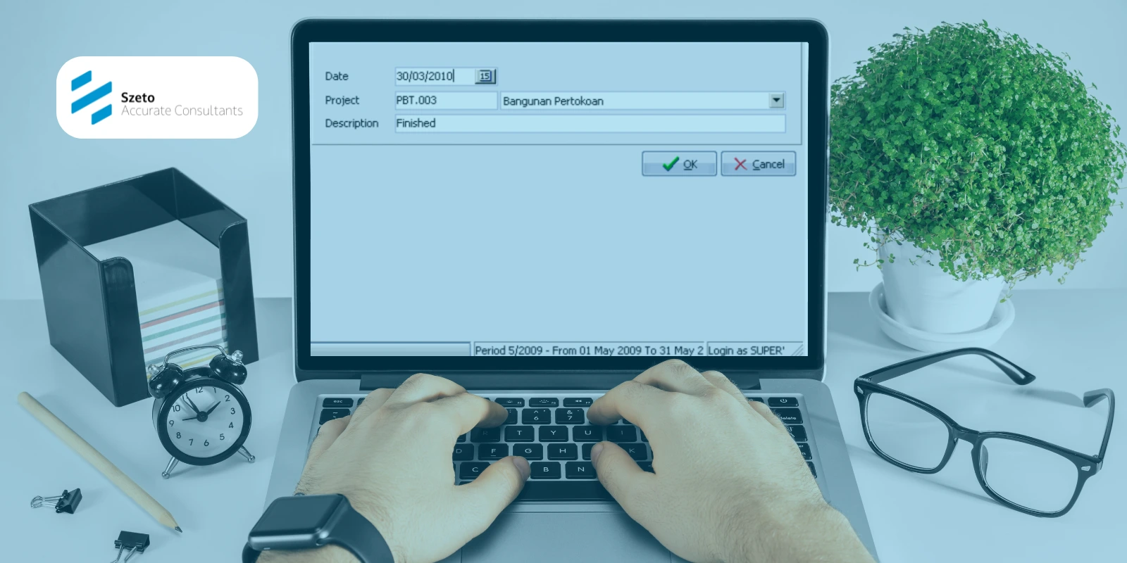 Daftar Penyelesaian Proyek [Project Ending] di Accurate