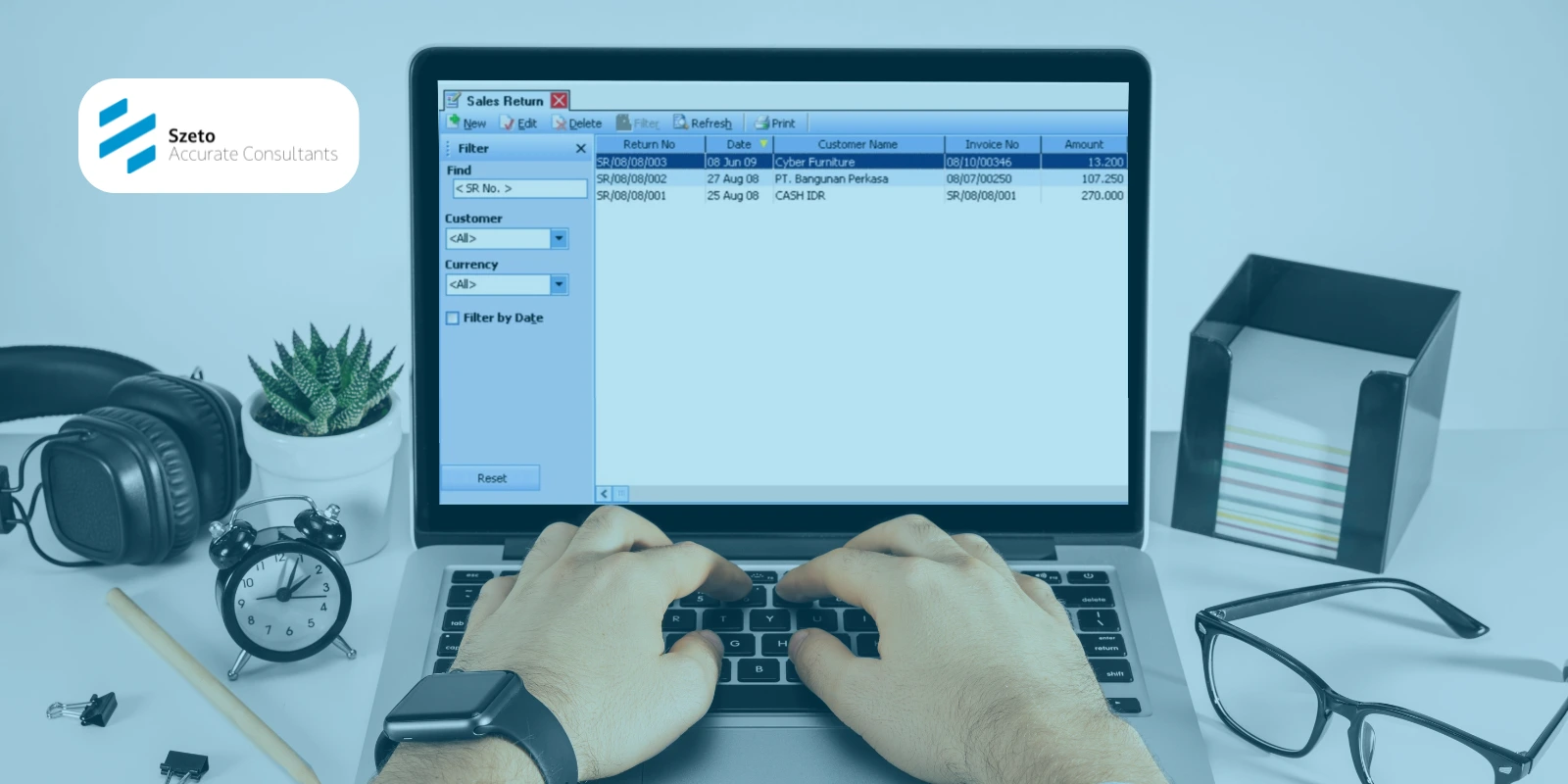 Daftar Retur Penjualan [List of Sales Return] di Accurate
