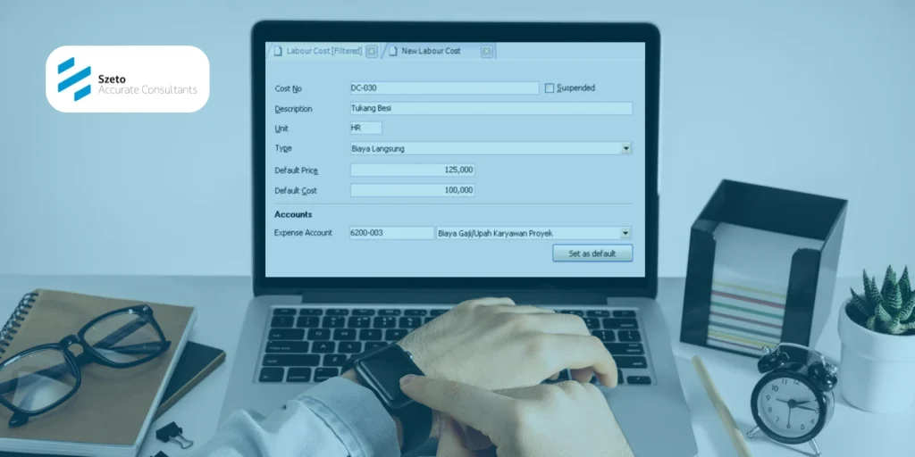 Daftar Upah Pekerja [List of Labour Cost] di Accurate