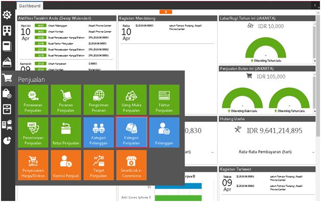 Diskon Penjualan Per Kategori Pelanggan di Accurate Online