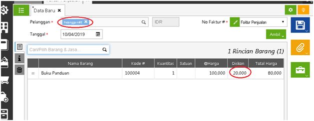 Diskon Penjualan Per Kategori Pelanggan di Accurate Online