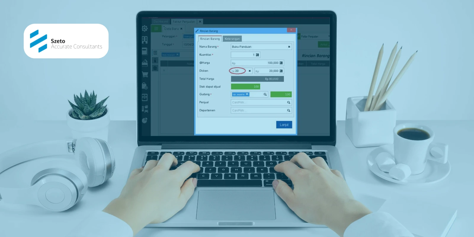 Diskon Penjualan Per Kategori Pelanggan di Accurate Online