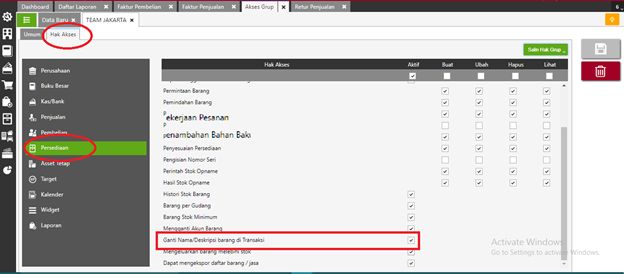 Edit Nama Aset Tetap di Transaksi Pembelian Accurate Online