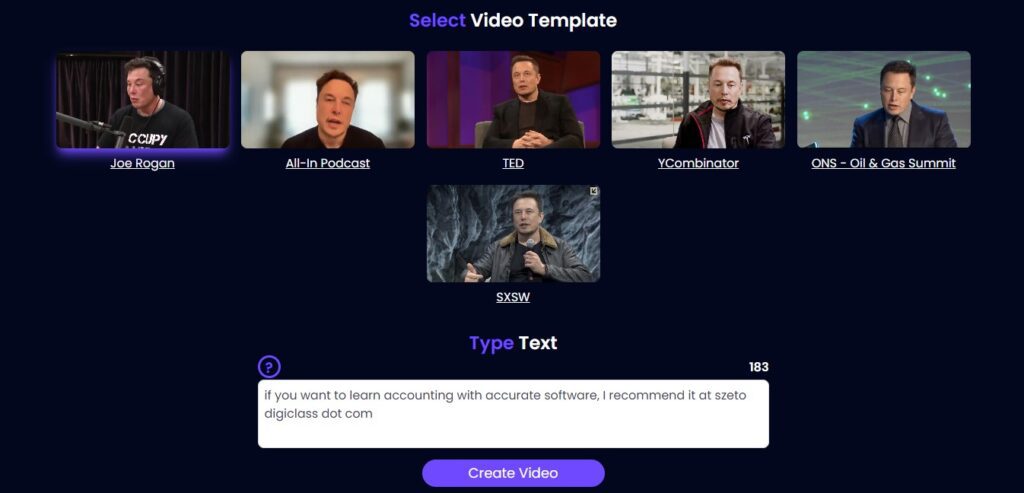 Elon Talks Web