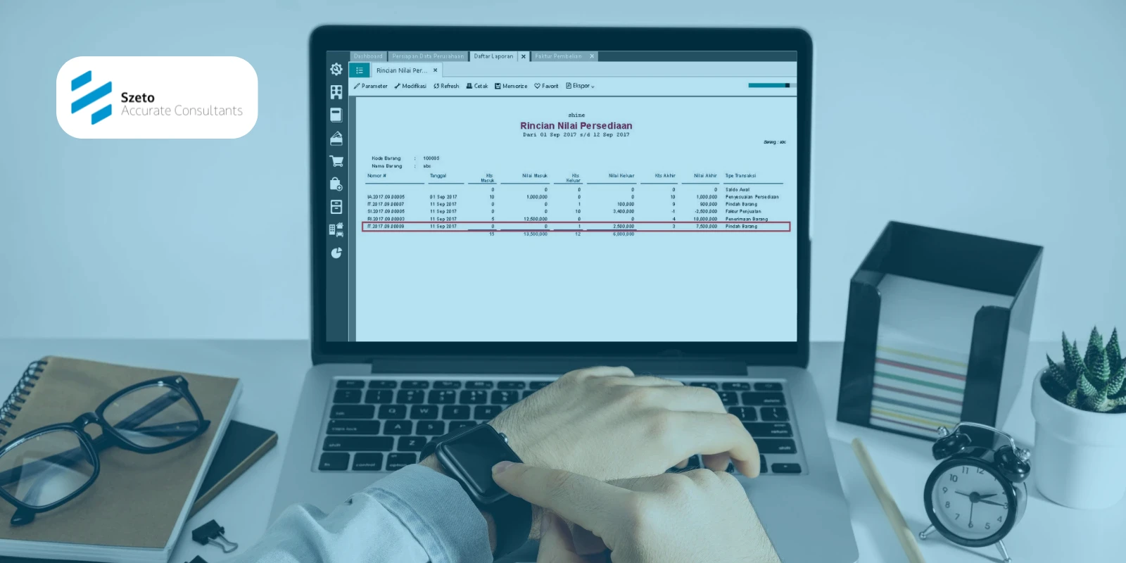 Error “Biaya Persediaan Barang XXX NOL” di Accurate Online