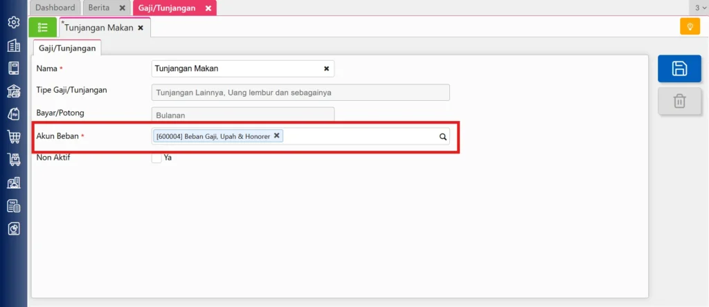 Error Hapus Akun Perkiraan Accurate Karena Sudah Digunakan 4