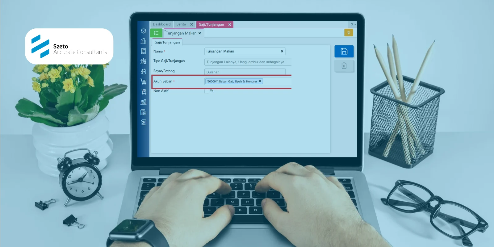Error Hapus Akun Perkiraan Accurate Karena Sudah Digunakan