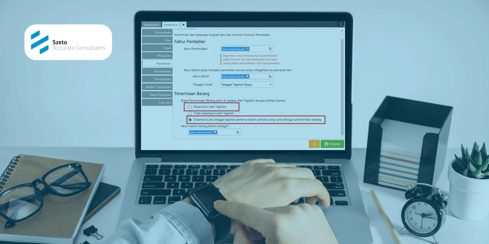 Error Memperbarui Biaya Penerimaan Barang Accurate Online