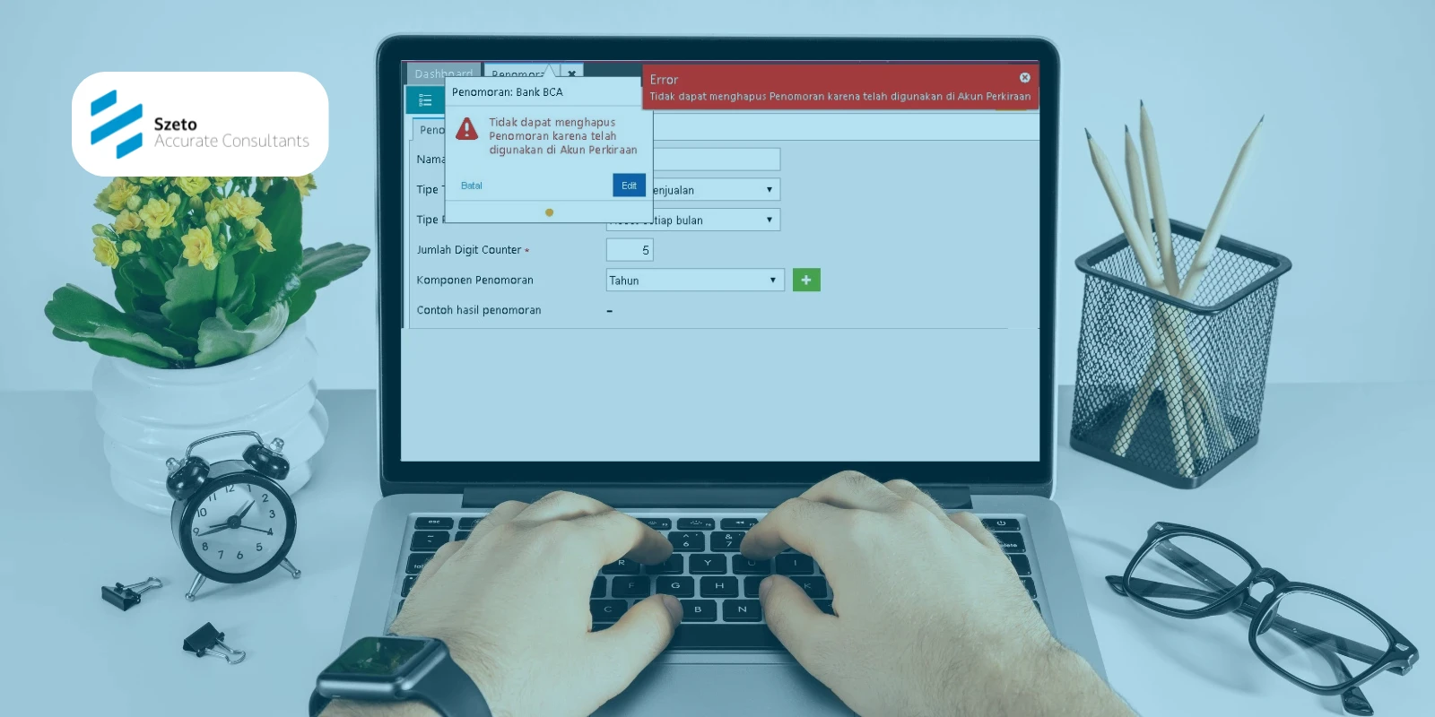 Error Penghapusan Penomoran Transaksi di Accurate Online