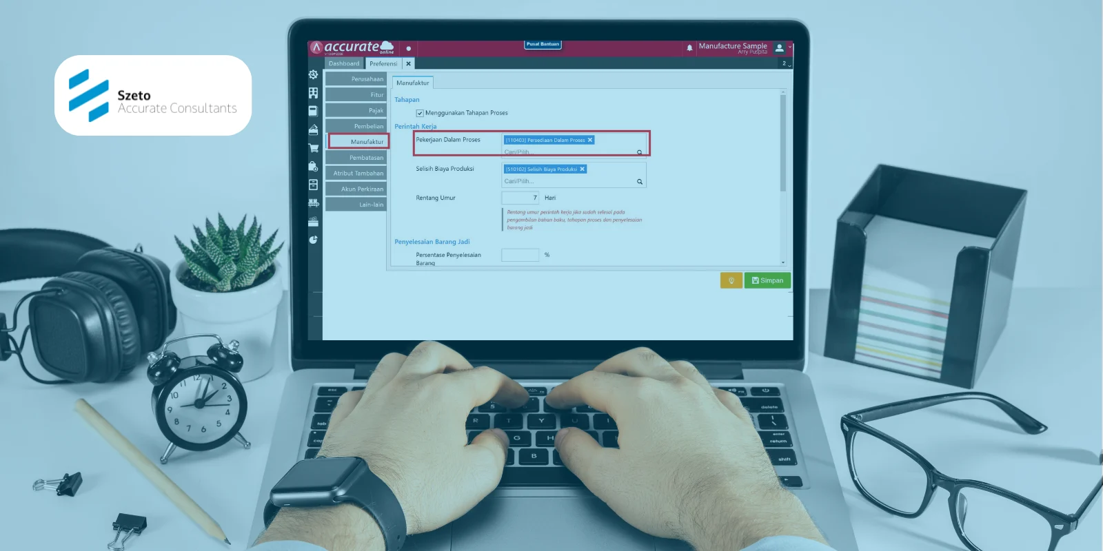 Error Simpan Pengambilan Bahan Baku di Accurate Online
