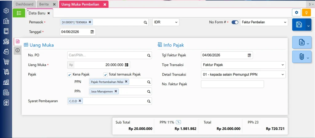 Error Tidak Dapat Membuat Faktur Pada Accurate Online 2