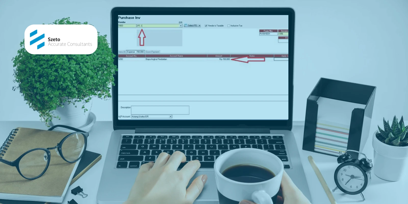 Faktur Pembelian Ditagihkan Beberapa Pemasok di Accurate