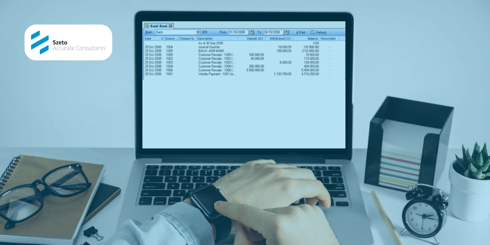 Fitur Buku Bank (Bank Book) pada Accurate 5 (Desktop)