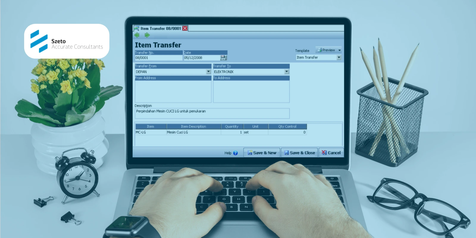 Fitur Pemindahan Barang [Item Transfer] pada Accurate