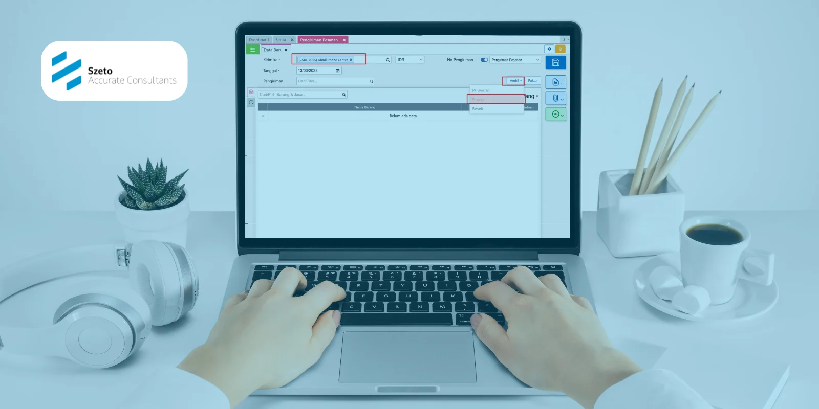 Fitur Pengiriman Pesanan (Delivery Order) Accurate Online