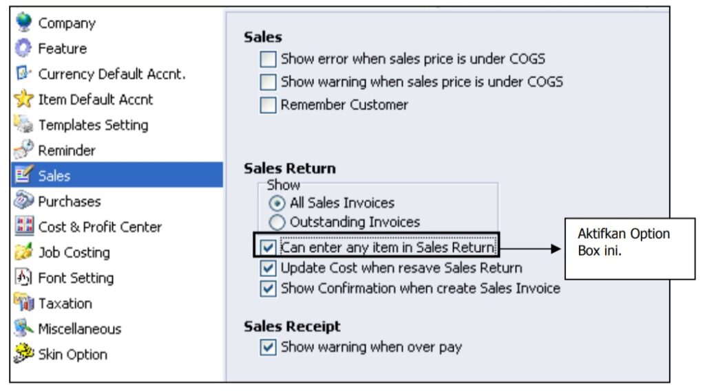 Fitur Retur Penjualan [Sales Return] pada Accurate