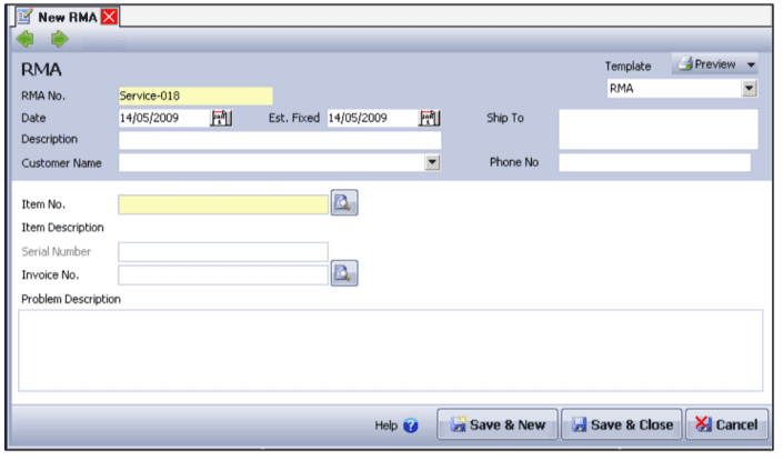 Flow Proses Pencatatan Klaim Barang [RMA] pada Accurate