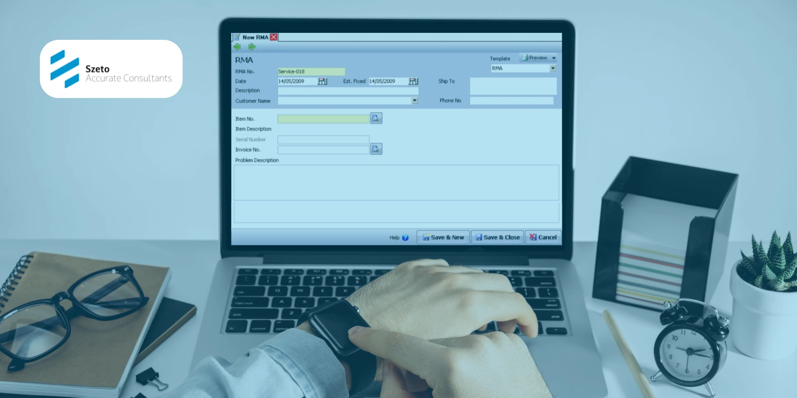 Flow Proses Pencatatan Klaim Barang [RMA] pada Accurate
