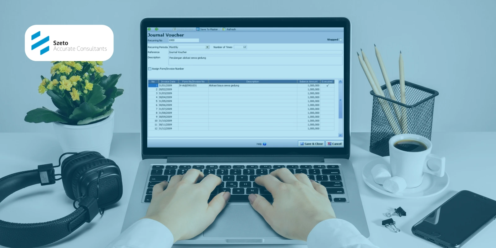 Formulir Perulangan Input Transaksi pada Accurate