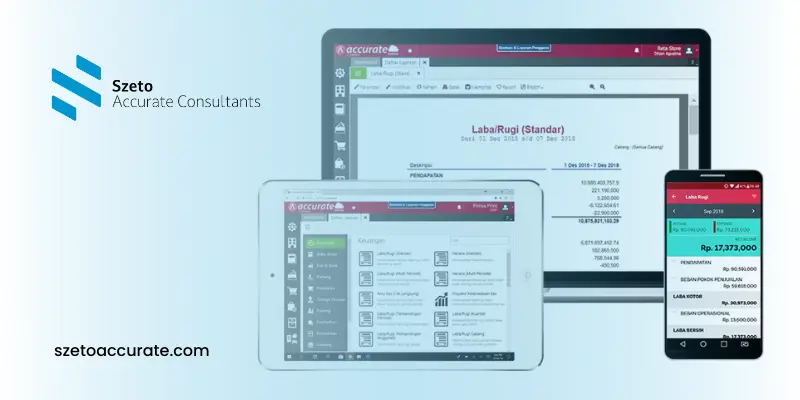Fungsi Widget di Dashboard Accurate Online