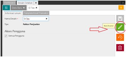 Header Hanya Halaman Pertama di Cetakan Accurate Online