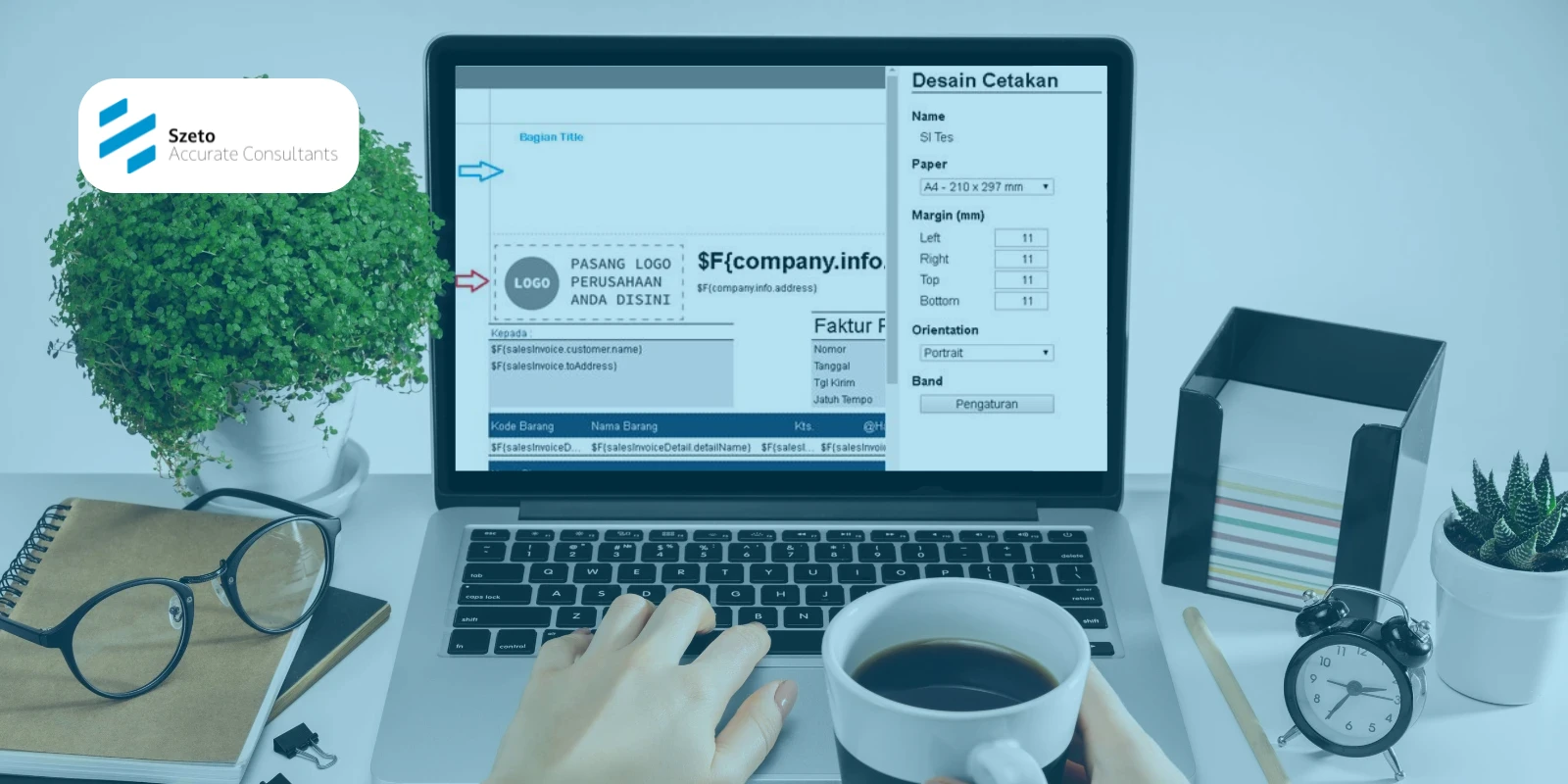 Header Hanya Halaman Pertama di Cetakan Accurate Online