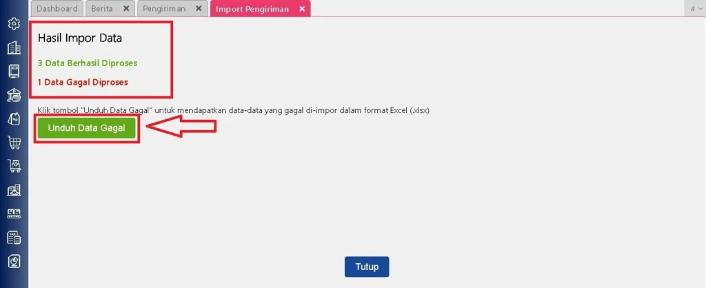 Impor Data Pengiriman Dari File Excel Pada Accurate Online 6