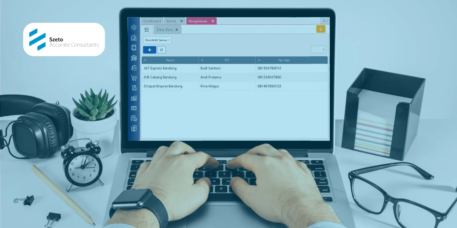 Impor Data Pengiriman dari File Excel pada Accurate Online
