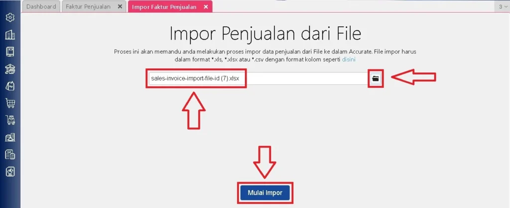 Impor Faktur Penjualan Pengiriman Pesanan Di Accurate Online 5