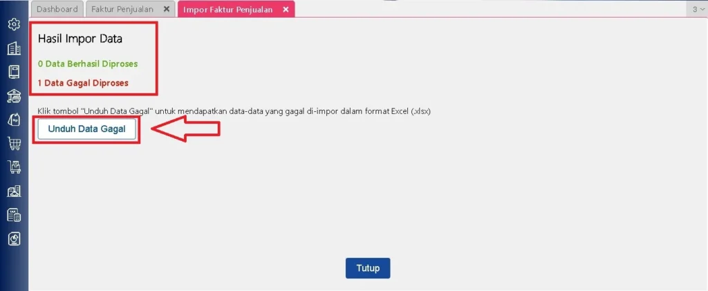Impor Faktur Penjualan Pengiriman Pesanan Di Accurate Online 8