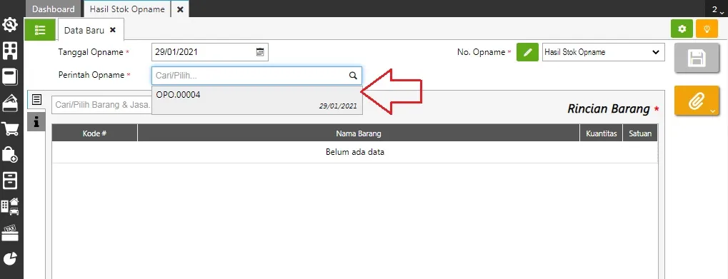 Impor Hasil Stock Opname dari File Excel di Accurate Online